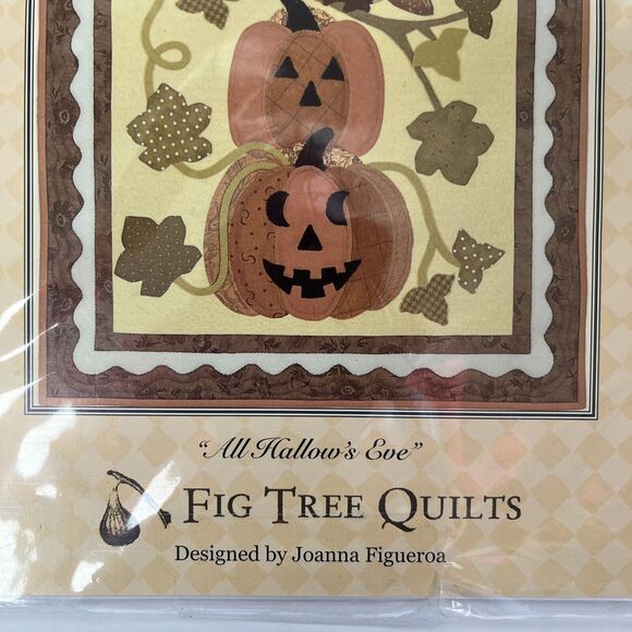 Fig Tree Quilts Happy Halloween Holiday 501 Wall Hanging Sewing Pattern - Picture 4 of 6